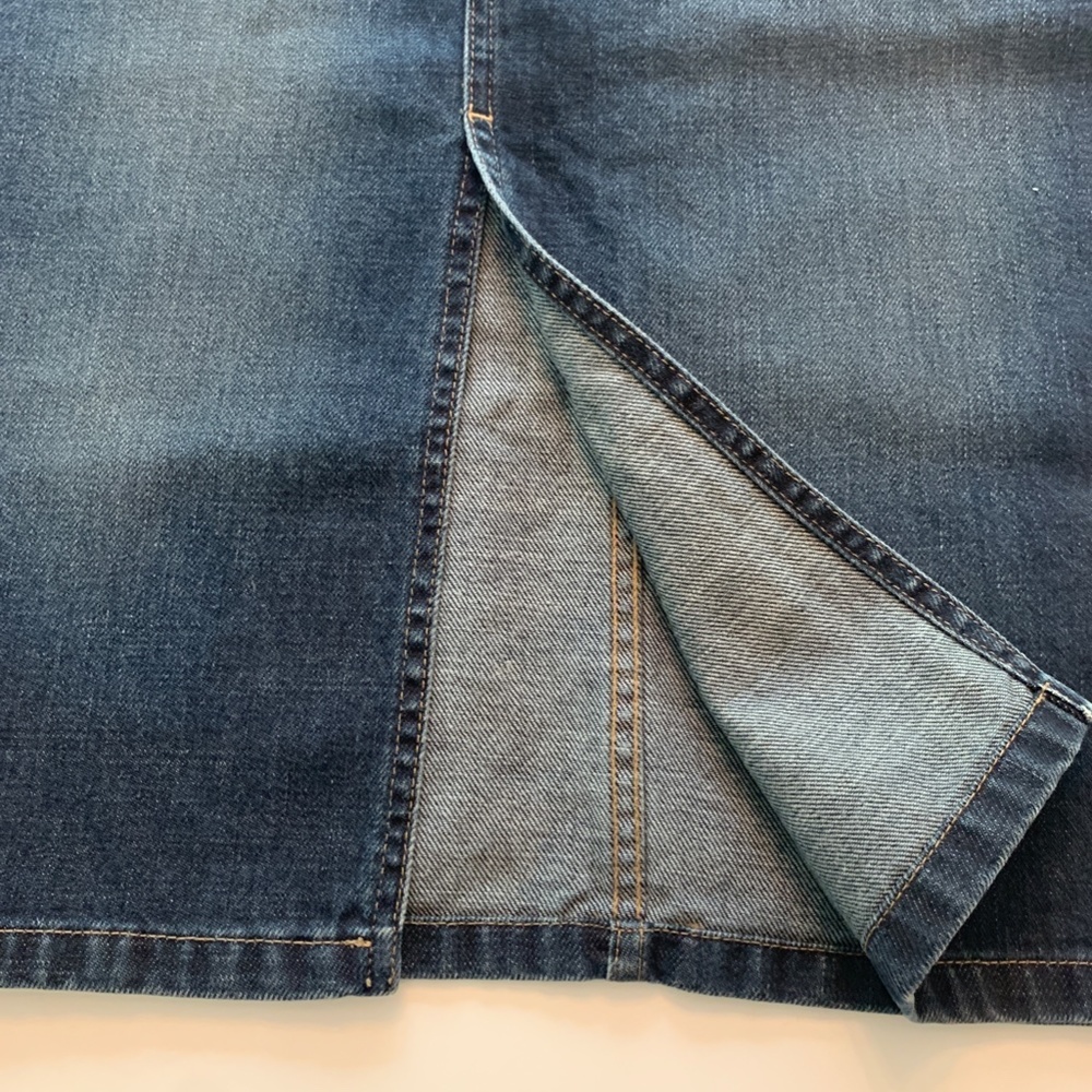Vintage Gucci Jean Skirt - Picture 2 of 11
